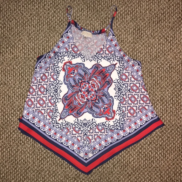 Patterned Tank - Picture 1 of 4